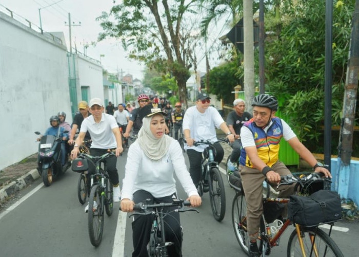 ASN di Pemkot Mojokerto Bersepeda Setiap Jumat Menuju Tempat Kerja