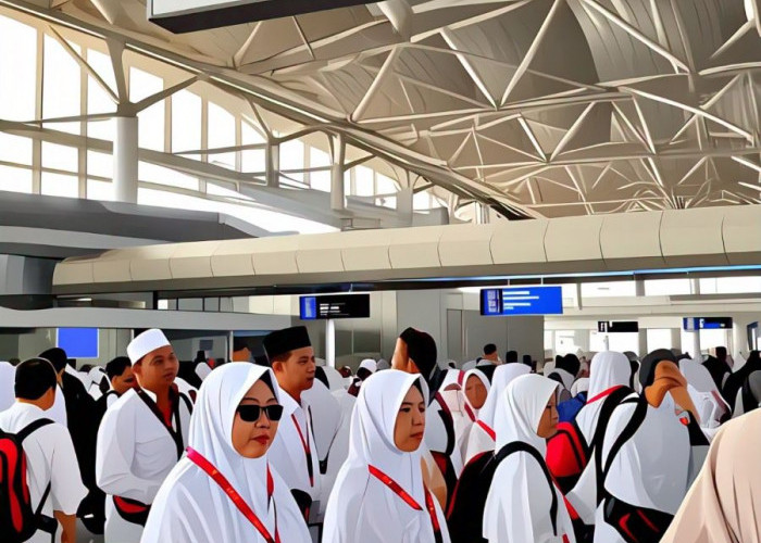 376 Jemaah Haji Kloter Pertama Embarkasi Surabaya,Telah Berangkat ke Tanah Suci