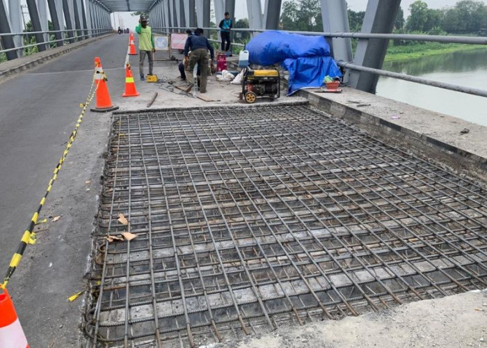 Jembatan Gajahmada Ditutup Total 2 Hari, Arus Lalu Lintas Dialihkan ke Jalan Bypass Mojokerto