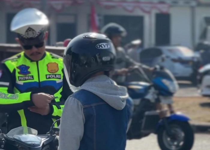 Operasi Gabungan di Mojokerto Jaring Puluhan Kendaraan