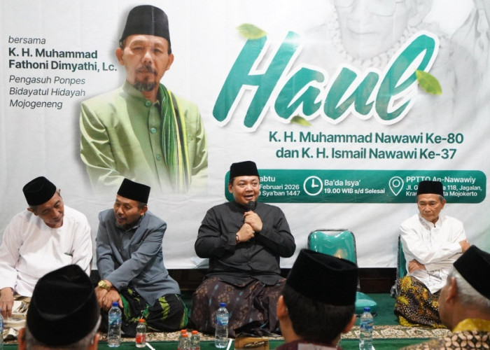 Hadiri Haul ke 80 KH Nawawi, Wawali Mojokerto Ajak Teladani Nilai Perjuangan Ulama