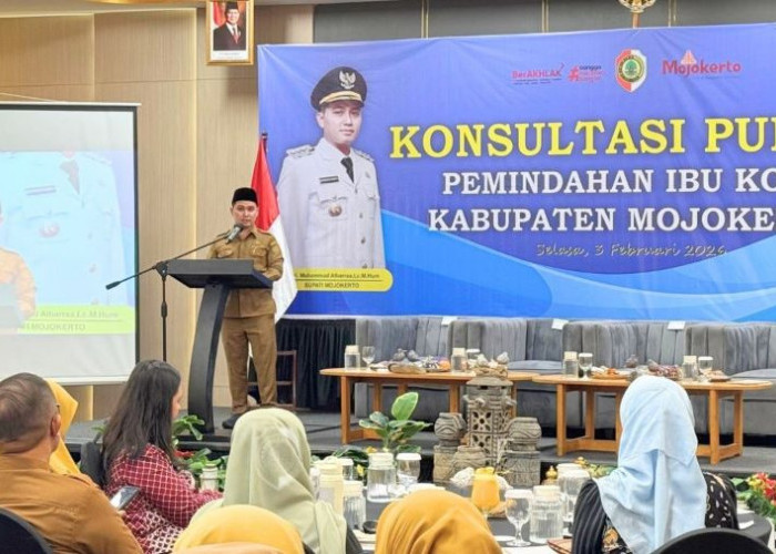 Pemindahan Ibu Kota Mojokerto ke Mojosari Tinggal Selangkah Lagi Usai Konsultasi Publik 