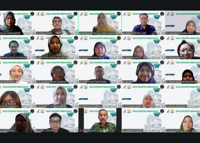 Unej Gandeng dan BPOM Siapkan Mahasiswa Jadi Fasilitator Pendamping UMK Pangan