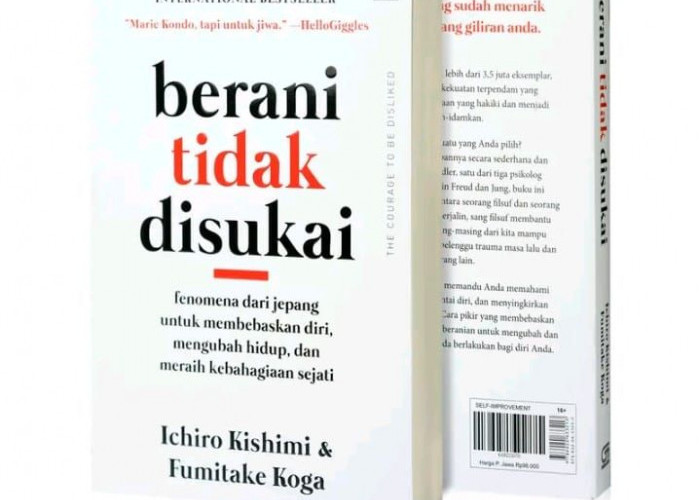 Mengapa Buku Berani Tidak Disukai Masih Digemari? Mengajarkan Cara Berdamai dengan Diri Sendiri