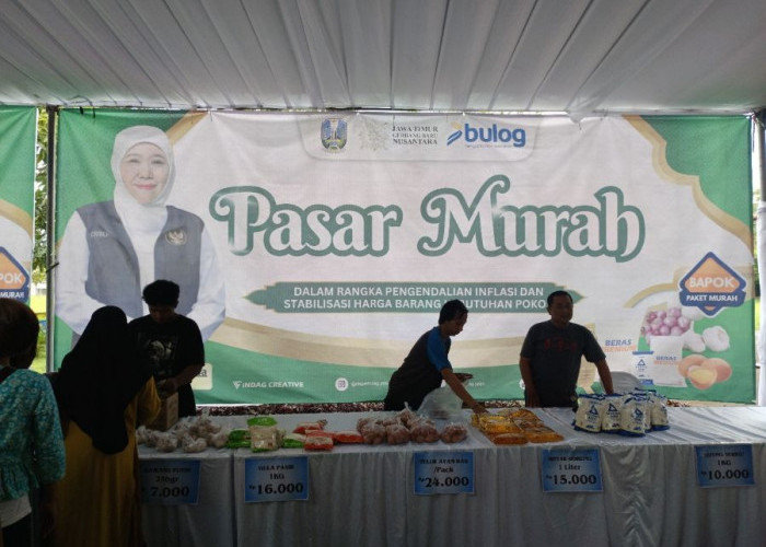 Jurus Cepat Stabilisasi Harga, Pemkab Jember Bareng Disperindag Jatim Gelar Pasar Murah 