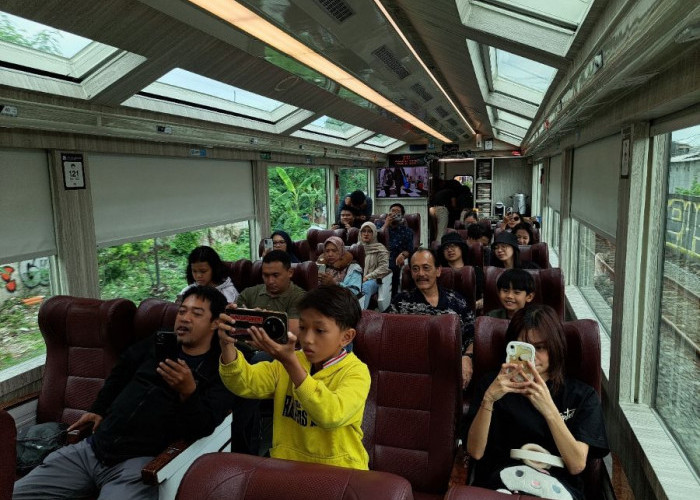 Menikmati Keindahan Alam Indonesia dari Balik jendela Kereta Api Panoramic 