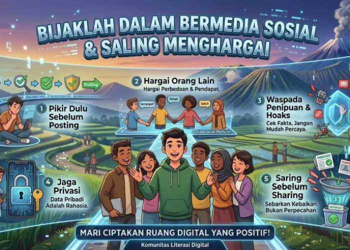 Bijak Bermedia Sosial: Kebebasan yang Harus Disertai Tanggung Jawab
