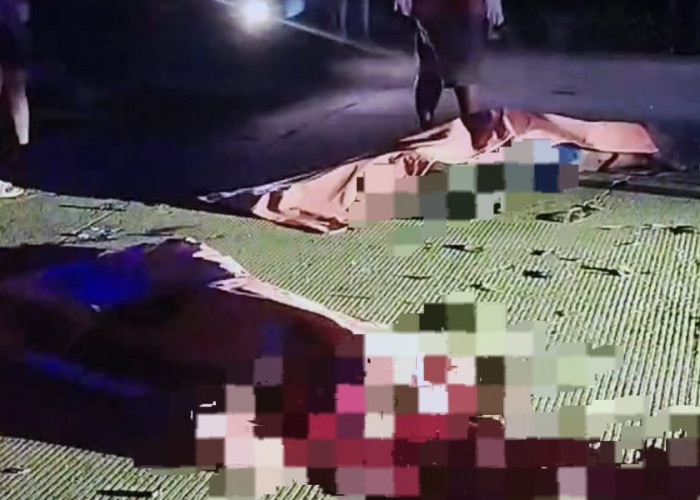 Tabrakan RX King vs Vario di Mojokerto, Dua Tewas dan Satu Luka Berat