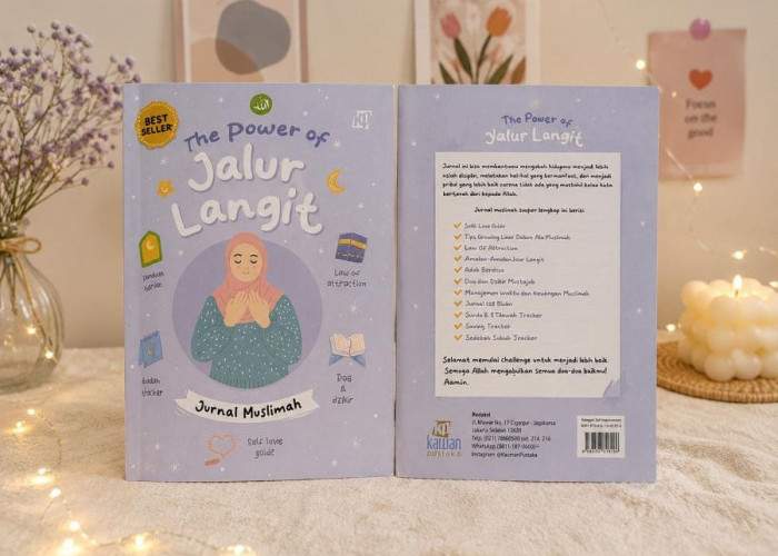 The Power of Jalur Langit, Jurnal Muslimah untuk Menata Diri dan Memperkuat Rutinitas Ibadah