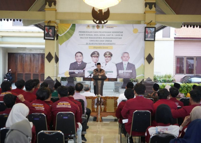 IMM Surabaya Salurkan Hewan Kurban ke 6 Desa di Mojokerto, Wabup Rizal Titip Visi Catur Abhipraya Mubarok