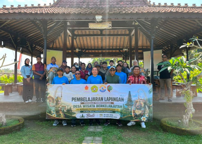 Belajar dari Bali, Desa Wisata Belik Mojokerto Siapkan Lompatan Besar Kelola Pariwisata Berbasis Kearifan Loka