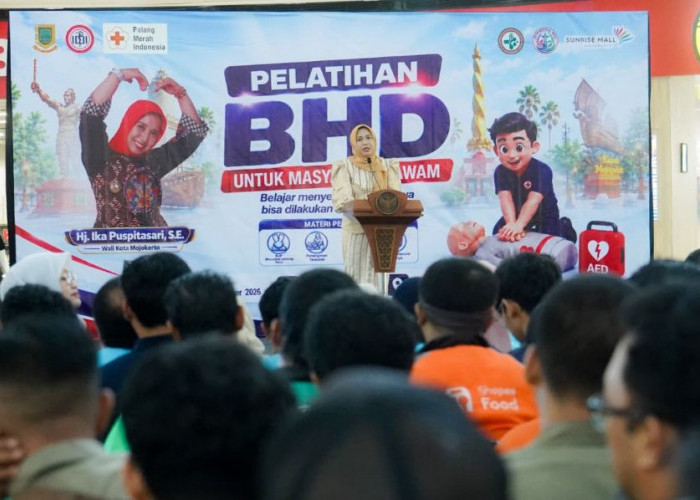 Bukan Cuma Hidup Sehat, Warga Mojokerto Dilatih Bisa Selamatkan Nyawa