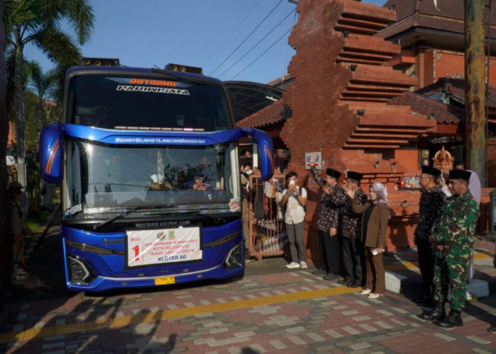 224 Jemaah Calon Haji Kota Mojokerto Diberangkatkan, Doa dan Harapan Mengiringi Langkah ke Tanah Suci