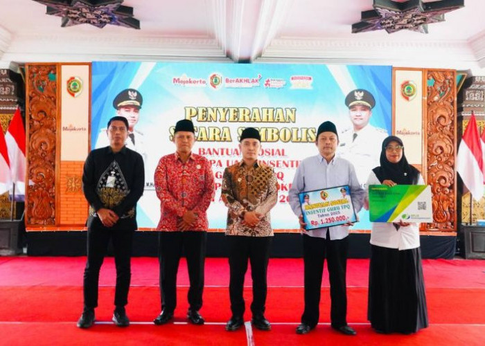 6 Ribu Guru TPQ se-Kabupaten Mojokerto Terima Insentif  Rp 1, 25 jt per Orang