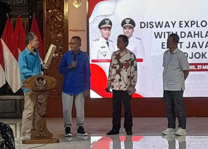 Bambu Menjadi Karya Seni Bernilai Tinggi, Dahlan Iskan Kepincut Kerajinan Bambu Langka dari Mojokerto