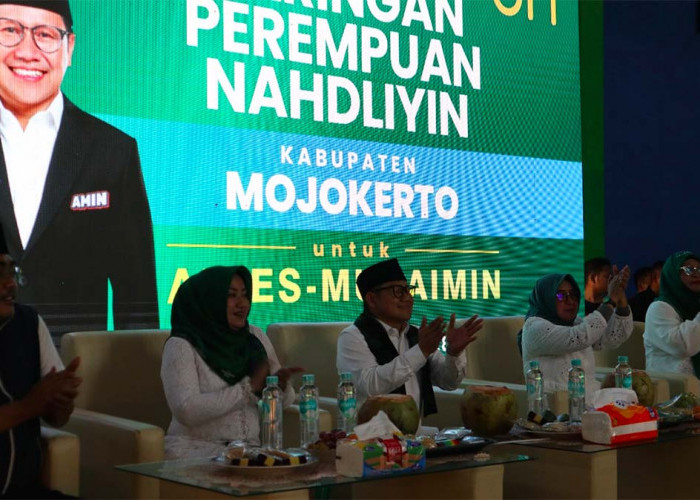 Cak Imin Kampanye Perdana di Mojokerto, Dapat Dukungan dari Perempuan Nahdliyin