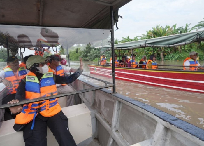 Susur Sungai Ngotok di TBM, Destinasi Wisata Baru Kota Mojokerto