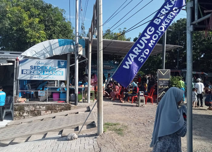 Warung Berkah SYD, Capai 1000 Porsi Makan Gratis