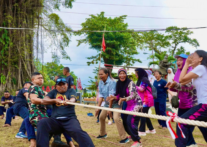 Lomba 17-an, Kodaeral IX Adu Tarik Tambang hingga Balap Karung