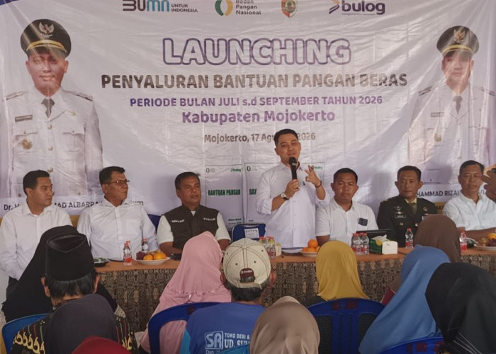 161.900 Keluarga di Kabupaten Mojokerto Terima Bantuan 30 Kg Beras, Data Penerima Jadi Sorotan