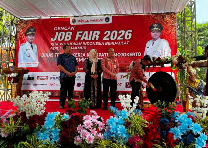 1.258 Lowongan Dibuka, Job Fair Mojokerto Diburu 1.493 Pencari Kerja