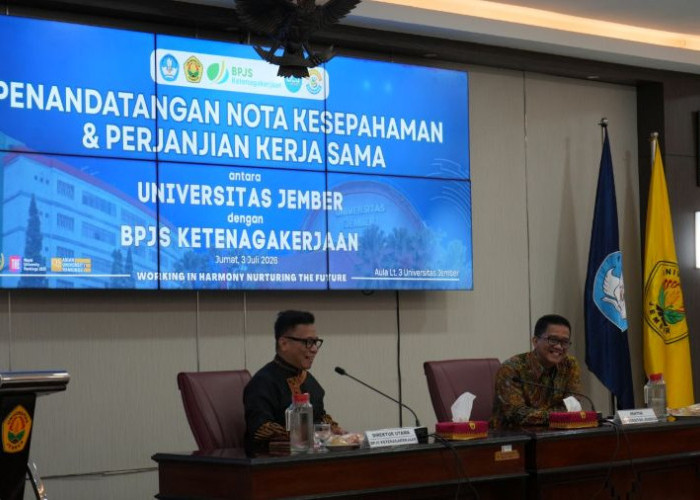 Unej Gandeng BPJS Ketenagakerjaan, Perluas Perlindungan Sosial bagi Mahasiswa dan Pegawai Non-ASN