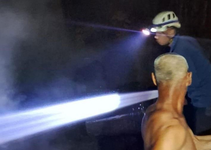 Tempat Pembuatan Pakan Ternak di Mojokerto Terbakar