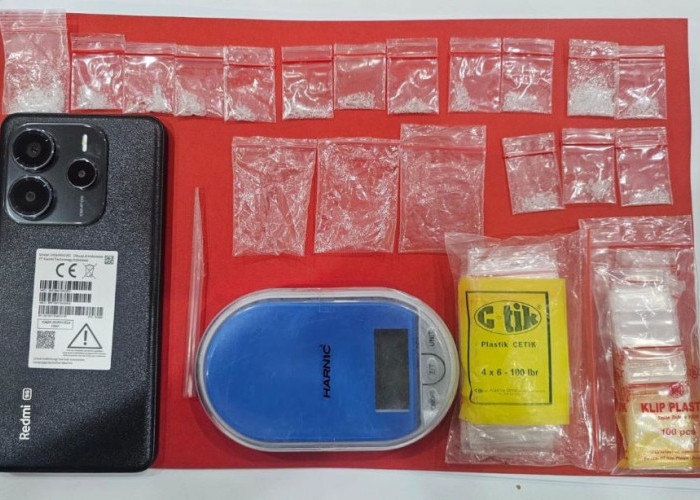 Residivis Narkoba di Kota Mojokerto Berhasil Dibekuk, 15 Paket Sabu Diamankan