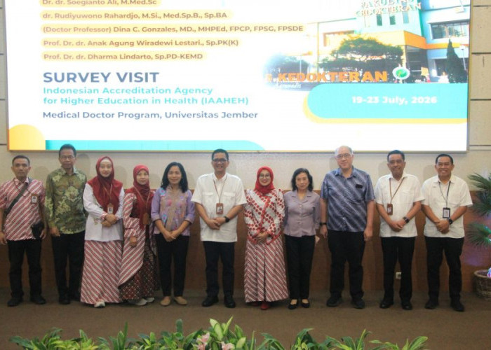 Prodi Pendidikan Dokter Unej Jalani Akreditasi Internasional IAAHEH, Asesor Tinjau Proses Pendidikan 