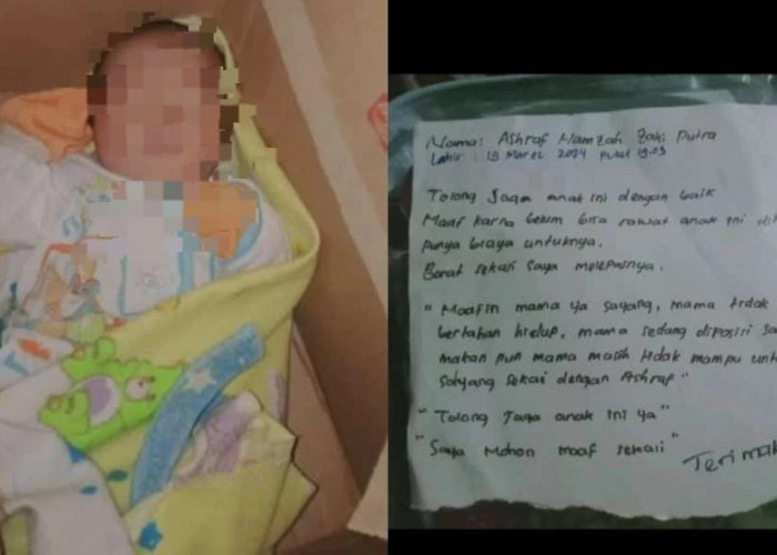 Polisi Buru Pelaku Pembuang Bayi Dalam Kardus di Mojokerto