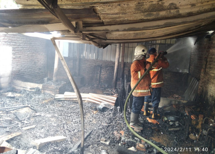 Rumah di Puri Mojokerto Terbakar, 1 Unit PMK Diterjunkan