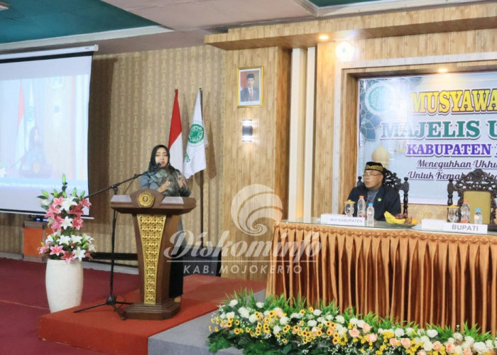 Bupati Ikfina Buka Musda IX MUI Kabupaten Mojokerto