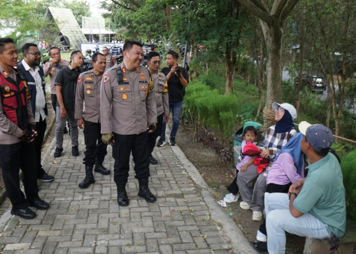 Libur Lebaran, Polisi di Mojokerto Imbau Warga Hati - hati Saat Berkunjung ke Tempat Wisata
