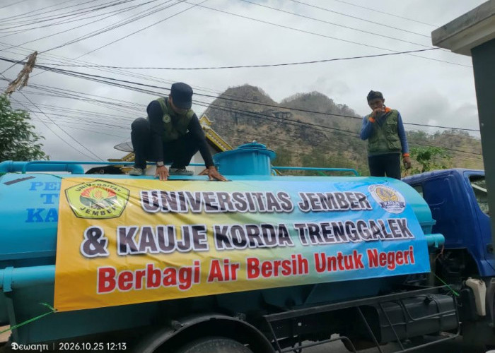 Kolaborasi KAUJE dan Unej Turun Tangan Hadapi Kekeringan di 5 Kabupaten di Jatim