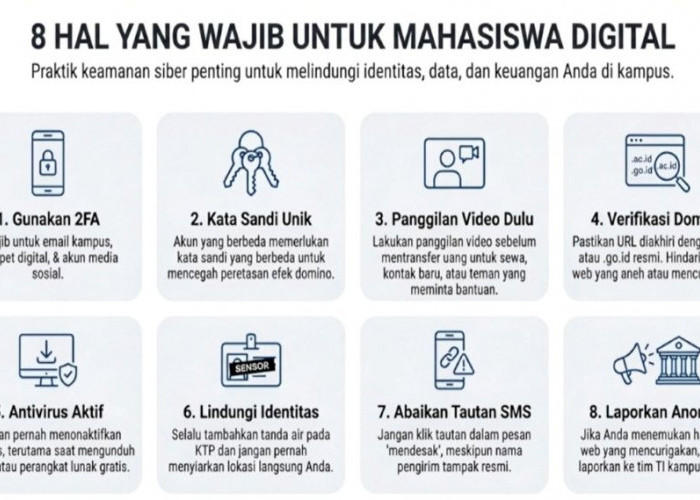 Mahasiswa Dibidik Scam Berkedok Kos, Lowongan Kerja hingga Phishing WhatsApp