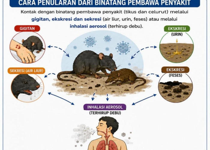 Kasus Hantavirus di Indonesia Meningkat, Kemenkes Minta Warga Waspada Tikus dan Lingkungan Kotor