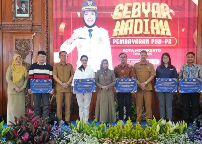  Pemkot Mojokerto Apresiasi Pembayar PBB-P2 Lewat Gebyar Hadiah 2025