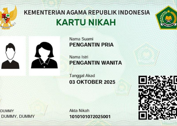 Kartu Nikah Digital Bisa Diunduh Online, Simak Cara Mengaksesnya lewat Simkah