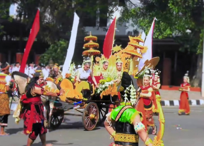 Penampilan Drama Kolosal Buka Upacara Hari Jadi Kabupaten Mojokerto ke - 732
