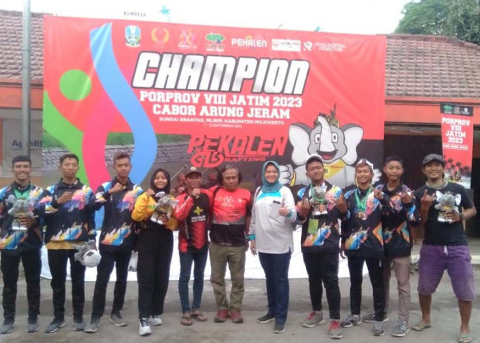 Pertandingan Terakhir Cabor Arung Jeram Porprov Jatim VIII, Kabupaten Mojokerto Dapat Perunggu