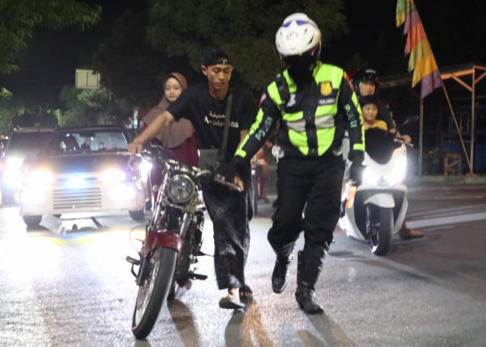 Polisi Bakal Tindak Tegas Motor Berknalpot Brong di Kota Mojokerto