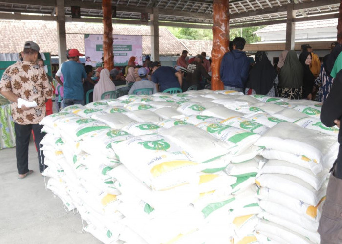642 Keluarga Prasejahtera di Kabupaten Mojokerto Dapatkan Bantuan Pangan 