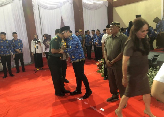 Halal Bihalal dg ASN, Pj Wali Kota Mojokerto Singgung Perang Israel - Iran