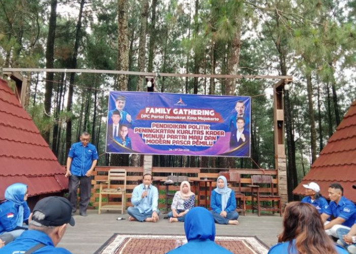 Partai Demokrat Kota Mojokerto Gelar Family Gathering dan Bahas Isu Ter-Gres untuk Pendidikan Politik