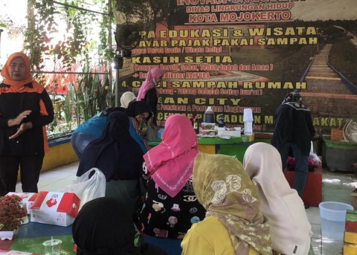 DLH Kota Mojokerto Pelatihan Olah Sampah Organik, Hasilkan Produk Kesehatan Ramah Lingkungan