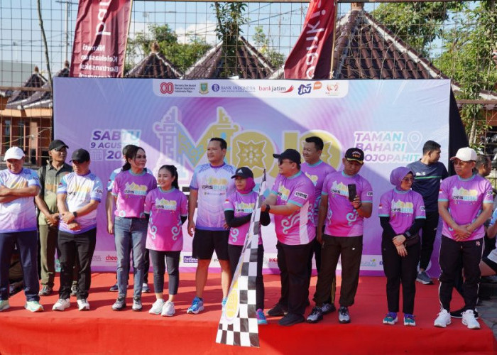 1.445 Peserta Meriahkan Mojo Qris Run 2025, Ada Peserta dari Luar Negeri