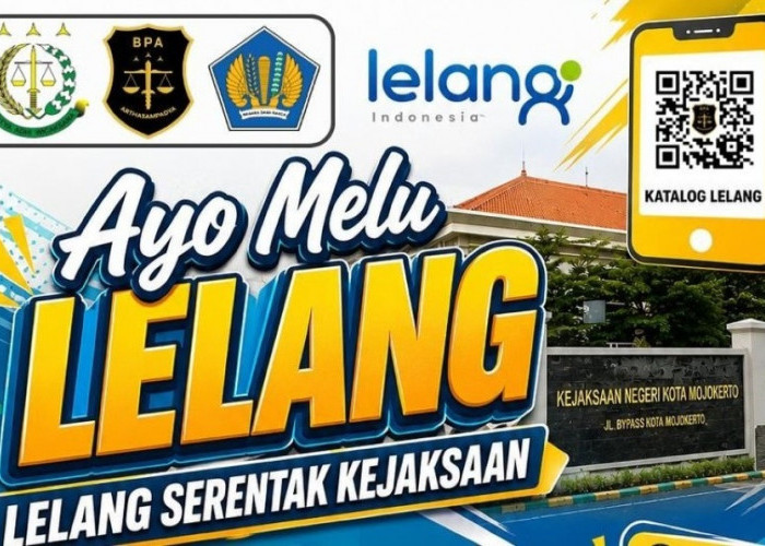 Kejari Kota Mojokerto Gelar Lelang Serentak, 9 Kendaraan Bermotor Ditawarkan