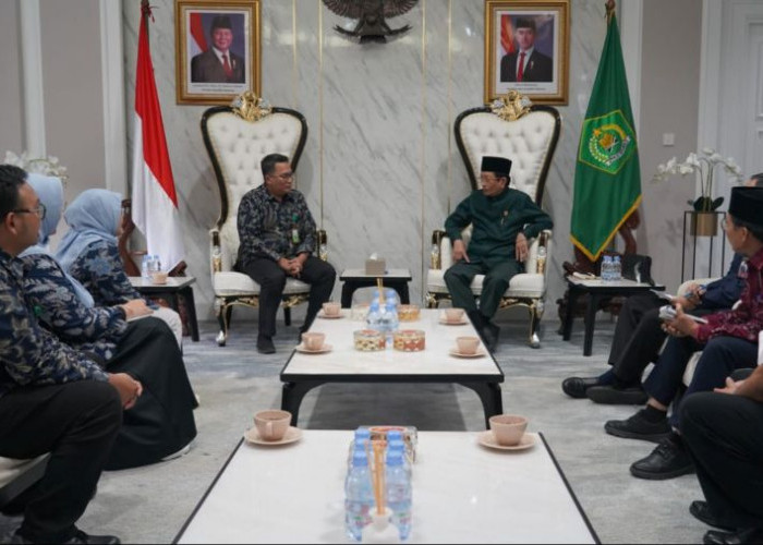 Menag Bahas Literasi Jaminan Kesehatan Umat Bersama BPJS Kesehatan