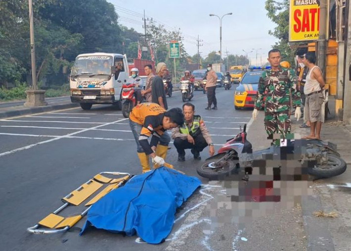 Pemotor Asal Jombang Tewas di Jalan Nasional Trowulan, Diduga Korban Tabrak Lari 