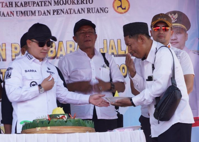 Jalan Beton Watesnegoro-Kunjorowesi Dibuka, Distribusi Hasil Pertanian Kian Lancar